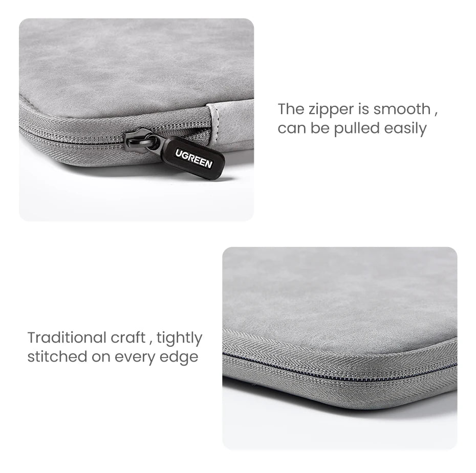 UGREEN Laptop Bag For Macbook Pro Air 13.9 14.9 Inch Sleeve Case For HP Lenovo iPad Waterproof Notebook Cover Carry Bag