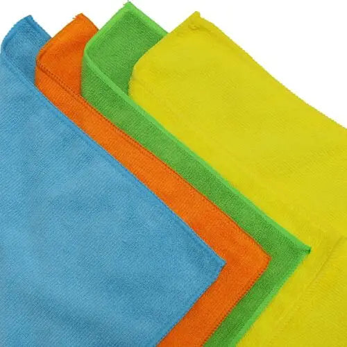 16"x16" Sustainable Multifunctional Household Microfiber Cleaning Cloth Towel Lint Free