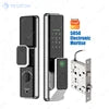 Tediton Biomatric Fingerprint Reader Digital Keyless Tuya Smart Life Lock Safety Smart Door Lock