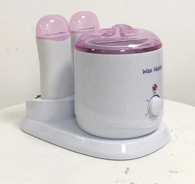 NAIL ART Body Hair Removal Warmer Machine 800ml+100ml*2 Wax Heater Professional for Spa Electric Wax Melt Warmer