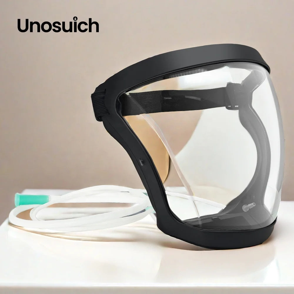 Eco-Friendly Plastic Hydrogen Gas Facial Mask Relaxing Moisturizing Skin H2 Inhalation Machine Hot Cold Car Household RV Outdoor