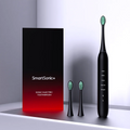 Rechargeable IPX8 OEM Custom Black Wireless Automatic Whitening Sonic Electric Toothbrush 4 Modes