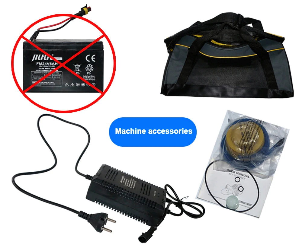 Free Shipping 300W Sea Scooter Underwater Screw, High-Class Diving Equiment Water Scooter(Without Battery)