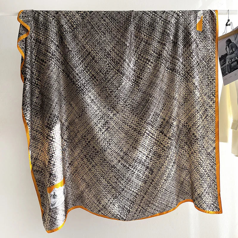 Wholesale High Quality Hot Women Square Scarf Shawls Designer Large Printed Muslim Scarves With 24 Available Patterns