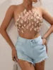Festival Outfit Hot Hot Sale Sexy Fashion Imitation Conch Vest Female Hollow Out Tank Top