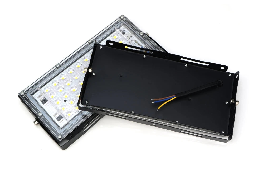2pcs/lot 50W Led Flood Light AC 220V 230V 240V Outdoor Floodlight Spotlight IP65 Waterproof LED Street Lamp Landscape Lighting