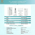PAKISS L11 Water Flosser with Type-C Charging,Oral Irrigator with 300ml Removable tank