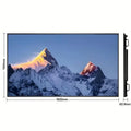 50inch Slim LCD Touchscreen Wall-Mount Digital Signage for Retail Store Shopping Mall Elevator Wayfinding IP65 Advertising