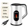 Electric Kettle Thermal Insulation Automatic Power-Off 2.2L Capacity 1000-1500W Stainless Steel Engineering Plastics