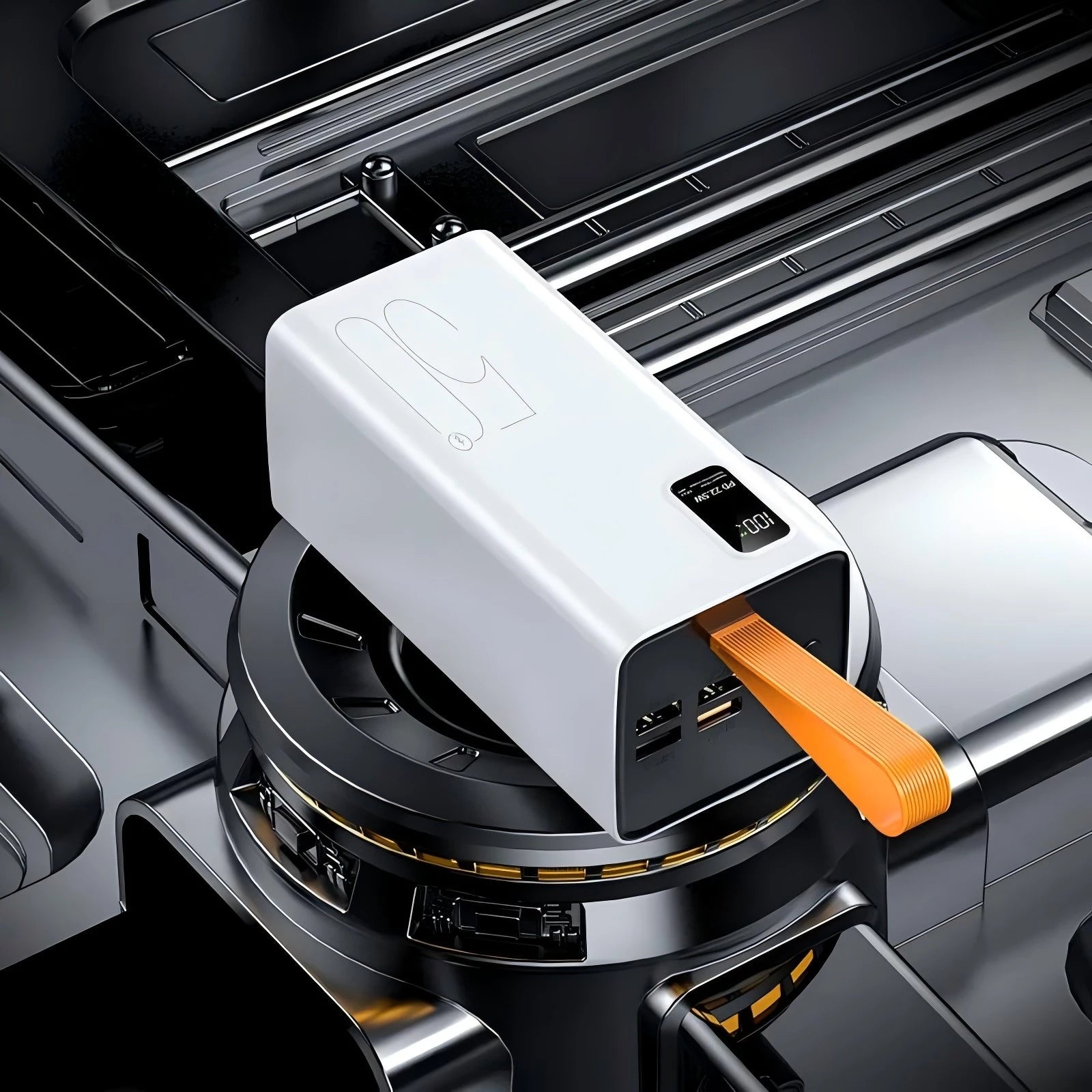 50000mah 5 Port Output Portable Power Station Digital Display USB Type-C PD 22.5W 60000mAh Large Capacity Power Banks