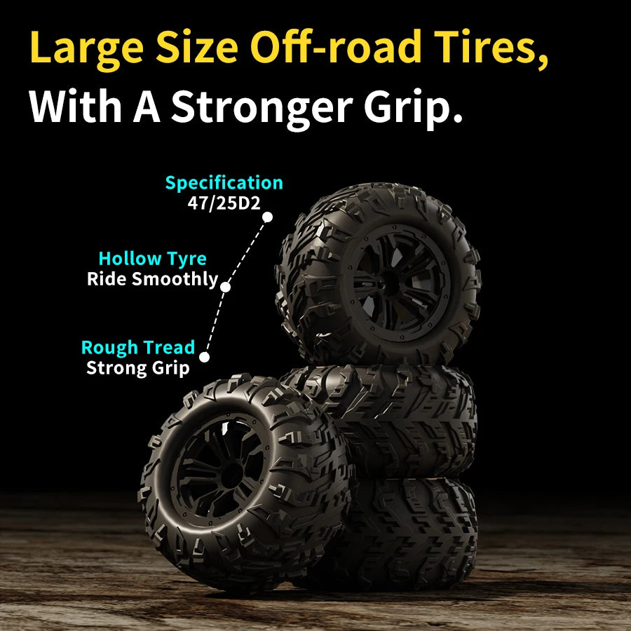 35km/h Brushless-Level Performance RC Car Electronic Stepless Speed Control + Multi-Directional Driving + Plastic Structure +