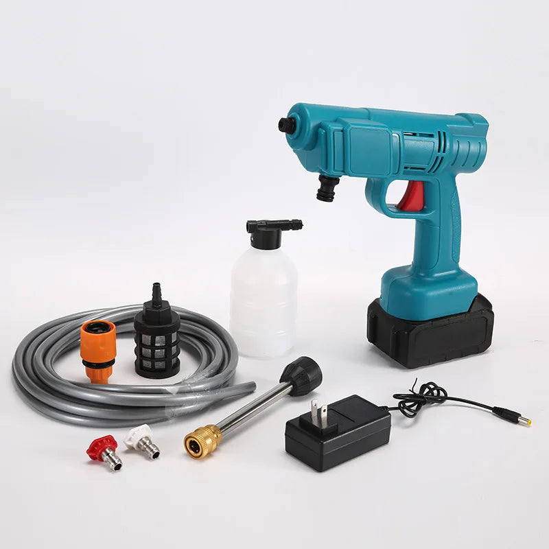 Newest 24Vf 48Vf Household Compact Cordless Power Wash Gun High Pressure Portable Lithium Wash Gun for Car Garden Clean Wash Gun