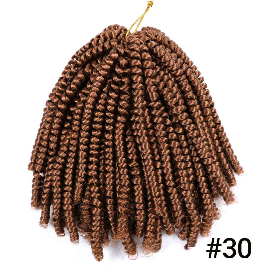 Ombre Spring Twist Braiding Hair Synthetic Crochet Braids Passion Twist Pre-Twist Crochet Hair Extensions Jamaica Bounce Twist