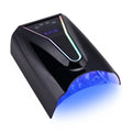 Custom Glowing logo Professional High Power 128W Wireless Rechargeable UV Led Gel Lamp Light Strip Gel Dryer Pro Cure