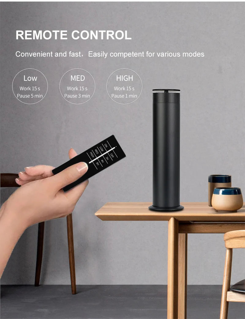 Wireless Hotel Automatic Diffusion Essential Oils Perfuming Home Scent Aroma Diffuser Smart Fragrance Machine