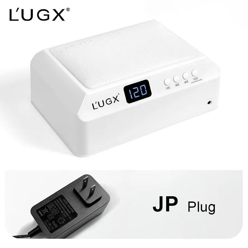LUGX 72W UV Led Lamp Machine Professional Large Space Cordless Nail Gel Polish UV Lights Nail Dryer
