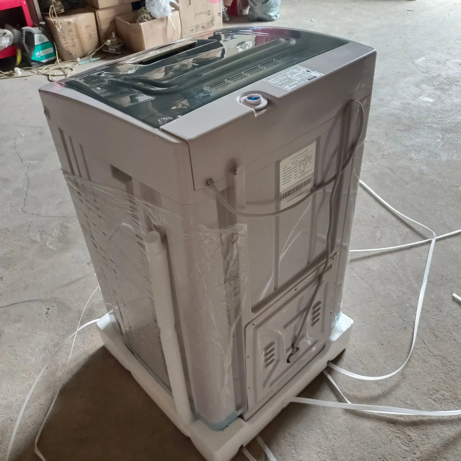 Factory Direct Christmas Gift Furniture 8.5kg Large Capacity Automatic Top Loading Washing Machine