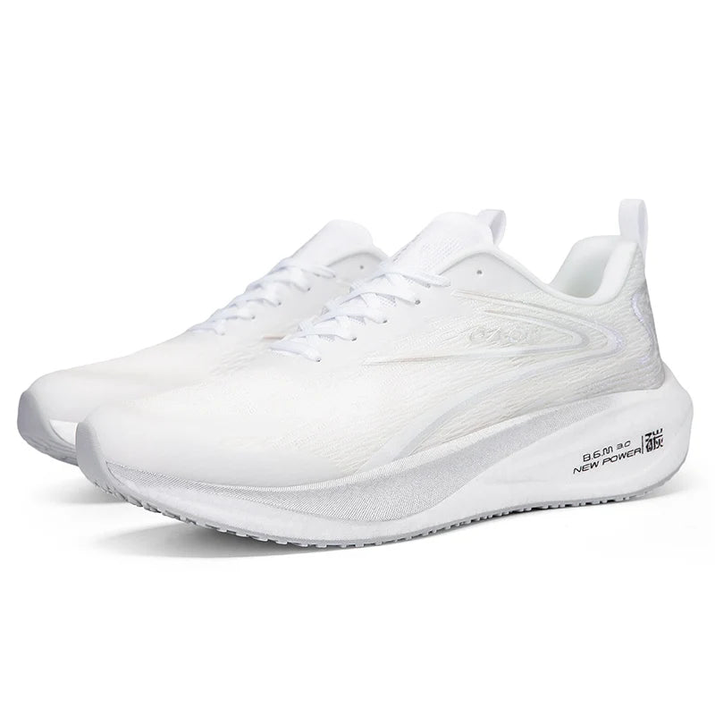 Men's Lightweight Road Running Sneakers Low-Top Track Trail Athletic Shoes Breathable Air Mesh EVA Minimal Design for Stretch