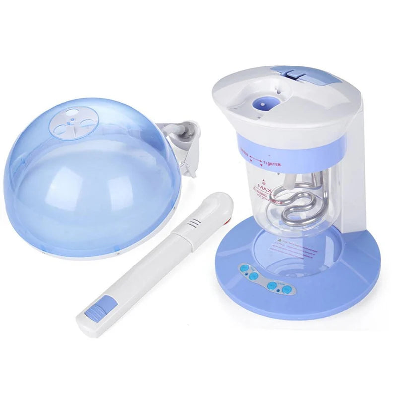 Professional 2 in 1 Hot Nano Hair Steamer Ozone Steaming Face Facial Cleaning Vaporizer Skin Care Beauty Salon Tools Nebulizer