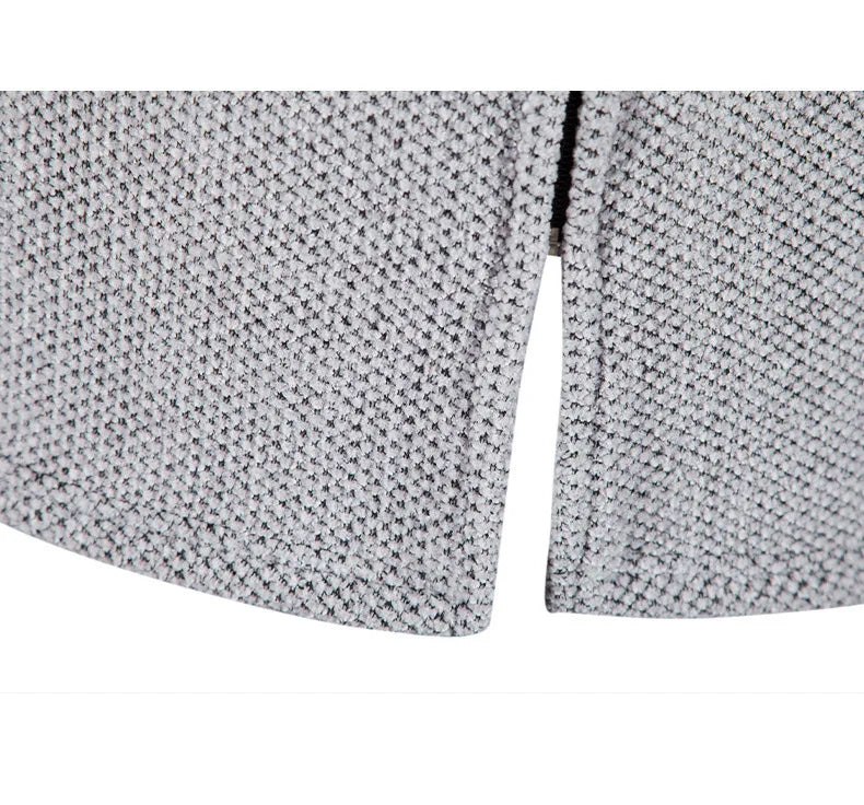 2023 Winter Fleece Cardigan Men Thick Hooded Long Sweaterscoat Male Warm Knitted Sweater Jackets Men Causal Outwear Windbreaker