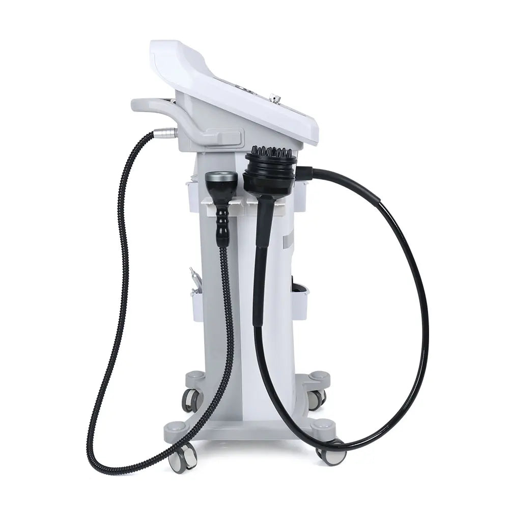 Vertical 4 In1 Vacuum Heating 8 Vibration Heads G8 Massager Cellulite Removal G8 Body Slimming Machine with 33 Cups