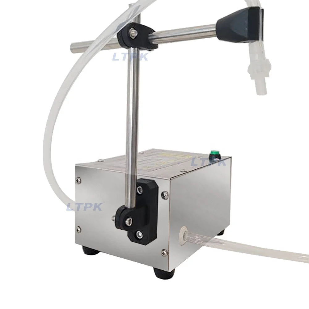 Diaphragm Pump Perfume Bottle Filler Semi Automatic Beverage Perfume Juice Water Liquid Weighing Filling Machine