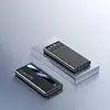 OEM Custom Logo 22.5W Super Quick Charge 20000mAh PVC Material Ultra Slim Portable Power Bank with Micro USB Output