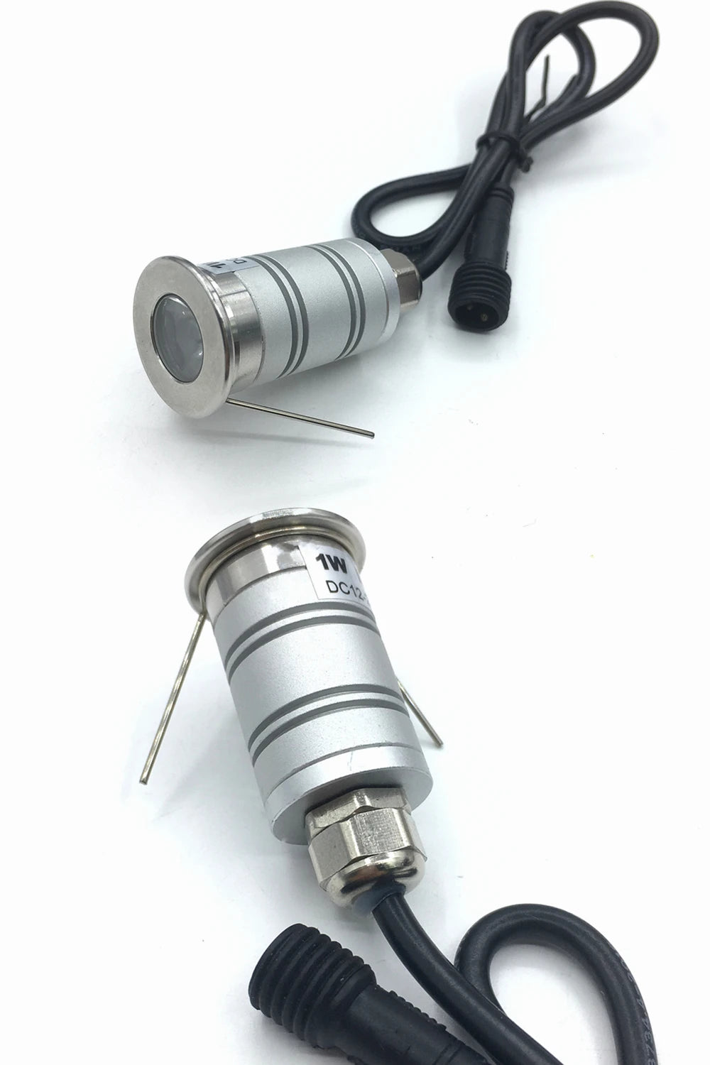 Outdoor 1W LED Spotlights 12V 24V 15 Degree Ground Spot Lamp Mini Underground Spot Light For Yard Garden Path Landscape Lighting