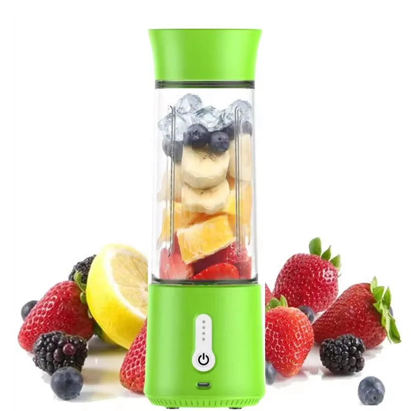 Patent A7 Fresh Juice Portable Blenders Mini Fresh Fruit Smoothie Milkshake Mixer Licuadora Portatil Juicer with 6blades for Gym