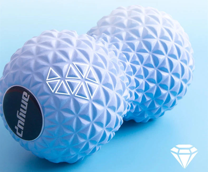 EVA Peanut Massage Ball Double Lacrosse Massage Ball Mobility Ball for Physical Therapy Deep Tissue Massage Tool Back Hand Foot