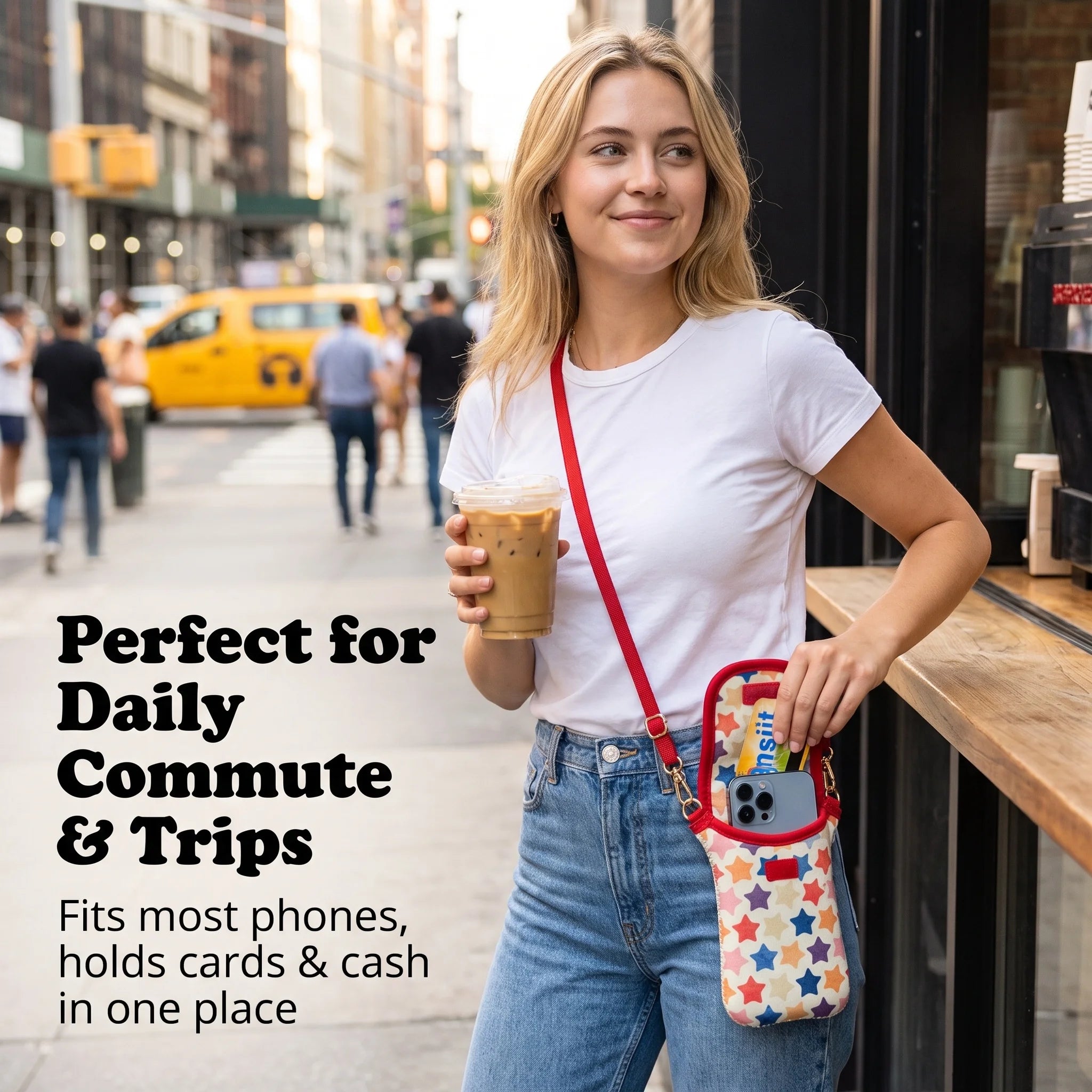 Phone Pocket Custom Mini Crossbody Bag Wallet Mobile Phone Bag Case Wallet Phone Pouch Sling Bag Pocket for iphone 17 Pro Max