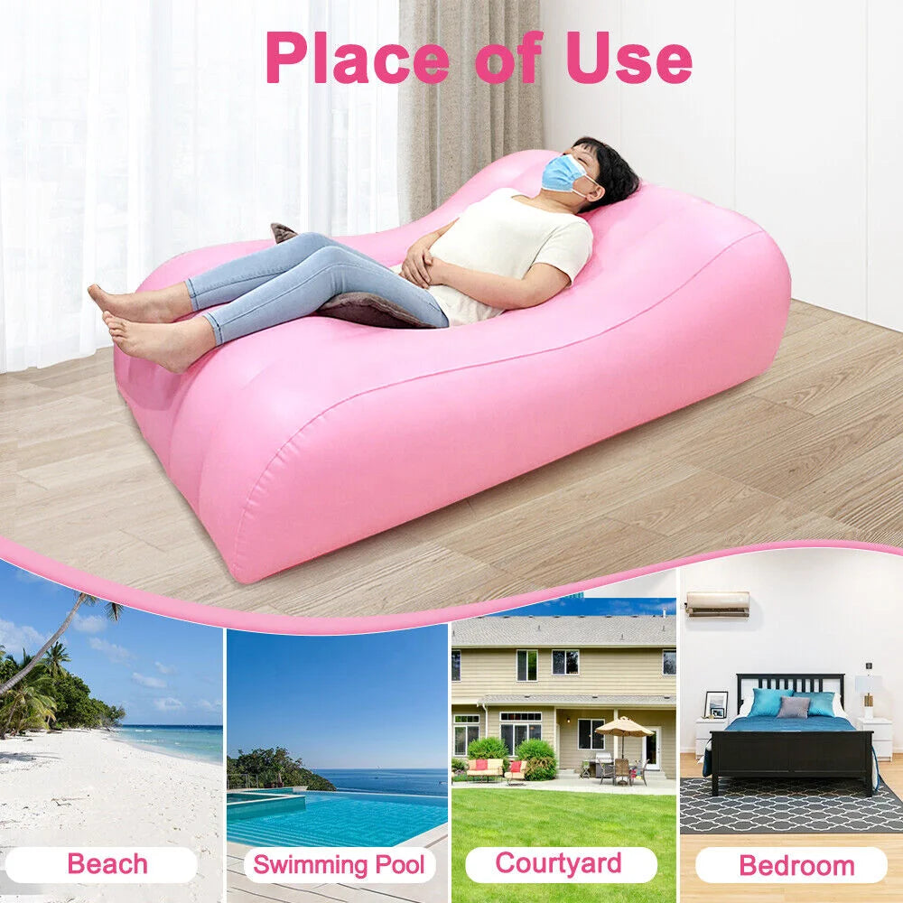 Wholesale BBL Bed After Surgery for Butt Inflatable Bed Post Op BBL Mattress With Hole Air Mattress With Pump Inflatable Bed