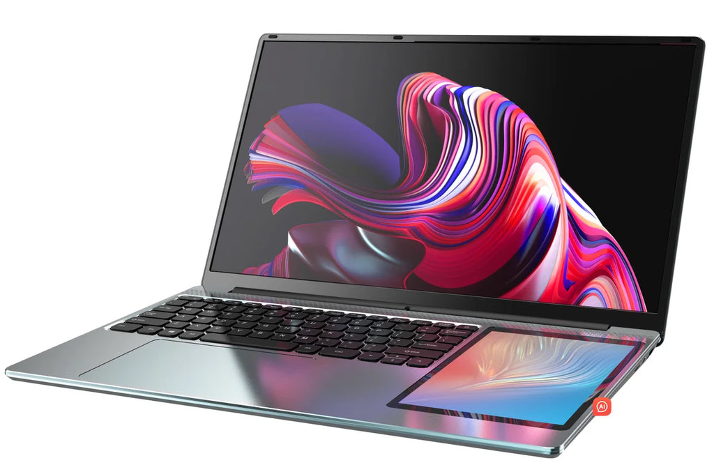 Latest 15.6 "+7" Dual-screen Intel Celeron N5105 Laptop OEM 16gb Business Laptop  DDR4 SSD 2TB Touch Laptop