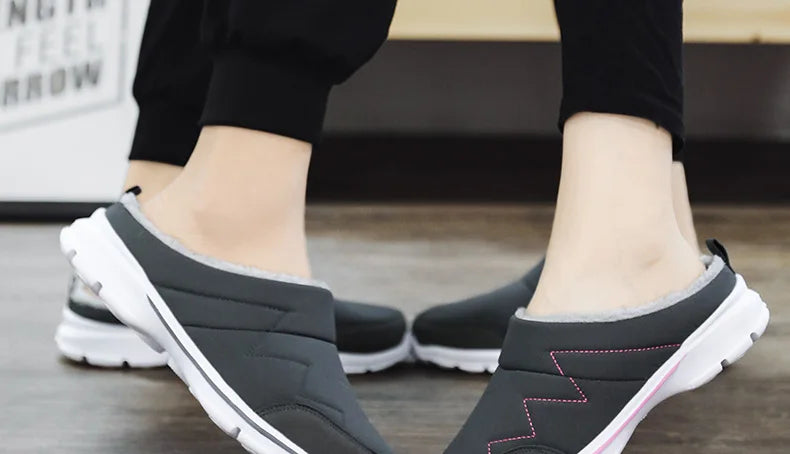 Winter Men Women Plush Slippers Home Indoor Warm House Cotton Shoes Room Lightweight Plus Big Size 47 48 49 Cheap Dropshipping