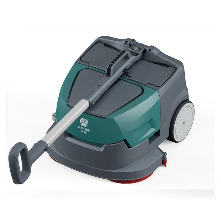 CleanHorse K1 Popular Product Small Dual Brush Walk Behind Household Electric Floor Scrubber