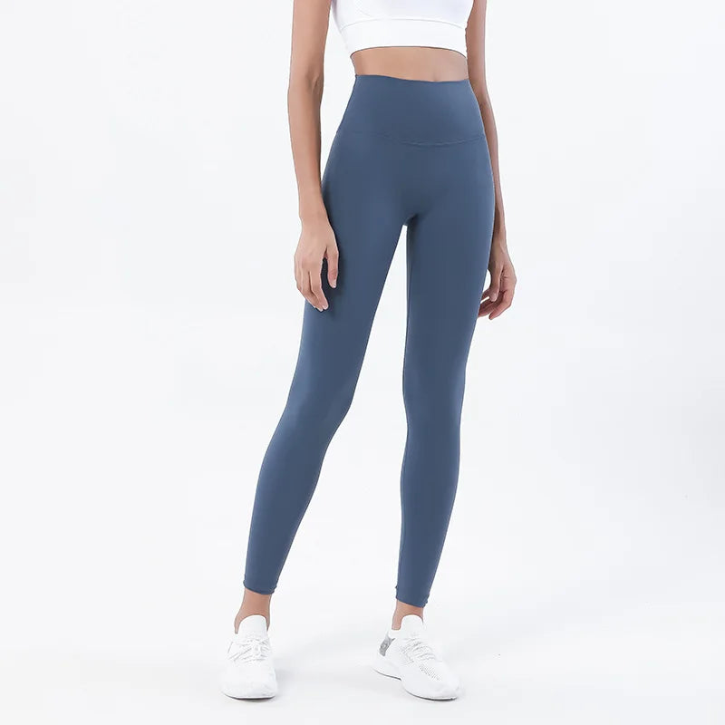 TRY TO BN Yoga Pants Leggings Women Naked Feeling High Waisted Workout Seamless Sports  Fitness GymLeggings Push Up Tights Women