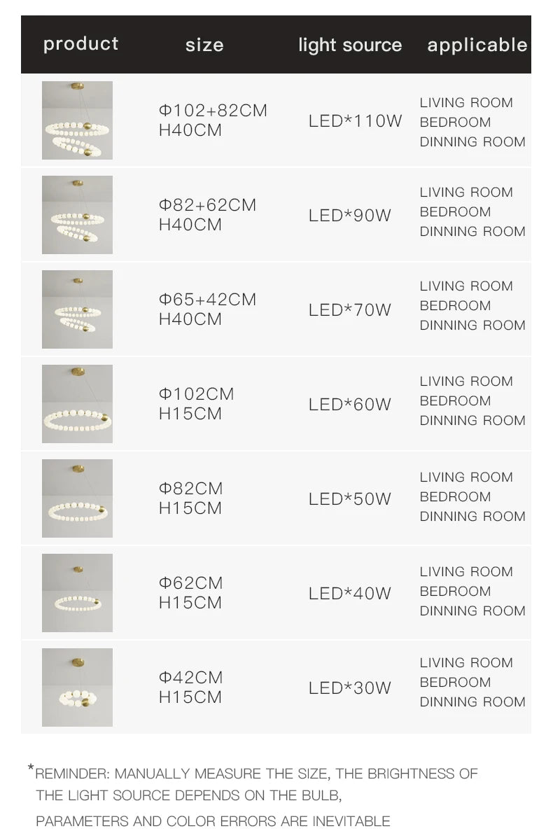 All Copper Post-Modern Household Living Room Chandelier Modern Minimalist Light Luxury Creative Personality Net Red Children’s