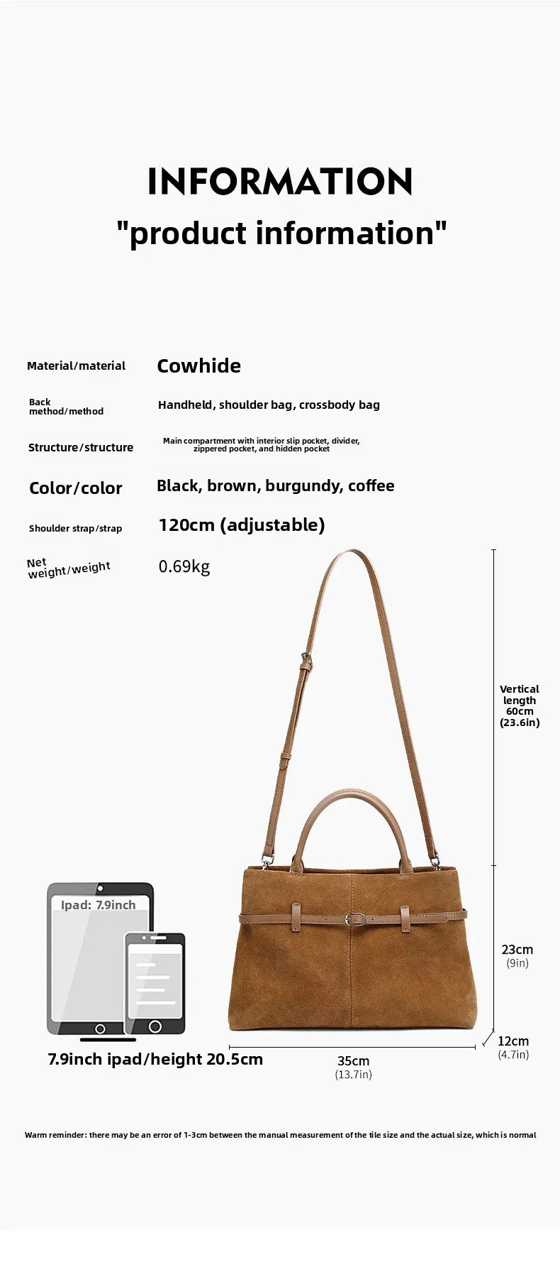 Maillard Fashion Matte Leather 2025 New Large Capacity Single Shoulder Handbag Crossbody Bag Tote Genuine Leather Women's Bag