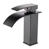 Chrome Waterfall Bathroom Faucet Lavatory Single Handle Stainless Steel  Bathroom Sink Faucet Washbasin Faucet for Bathroom