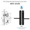 Tediton TTlock Outdoor Sliding Push and Pull Smart Lock Hotel Security Door Lock Smart Locks for Exterior Doors
