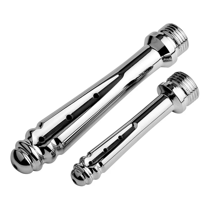 Shower Douche Enema, Aluminum Alloy Shower Bidet Vaginal Anal Colonic Nozzle Cleaner System for Men Women Cleaning,S,L анальный
