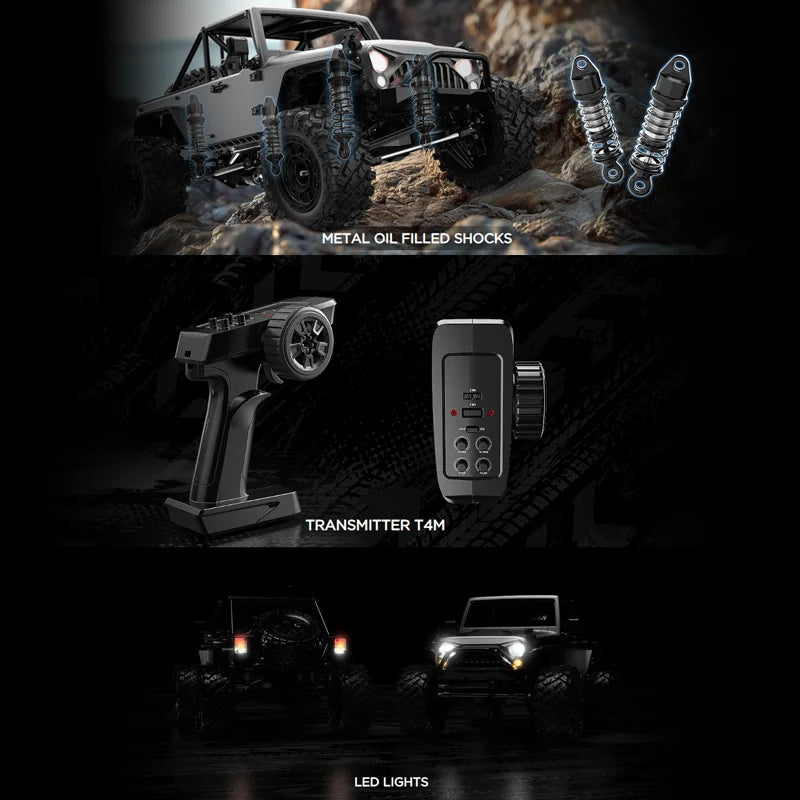 MJX H12Y 2025 Electric Remote Control RC Car with USB Charger and Cable Four-Wheel Drive Indoor-Outdoor Use