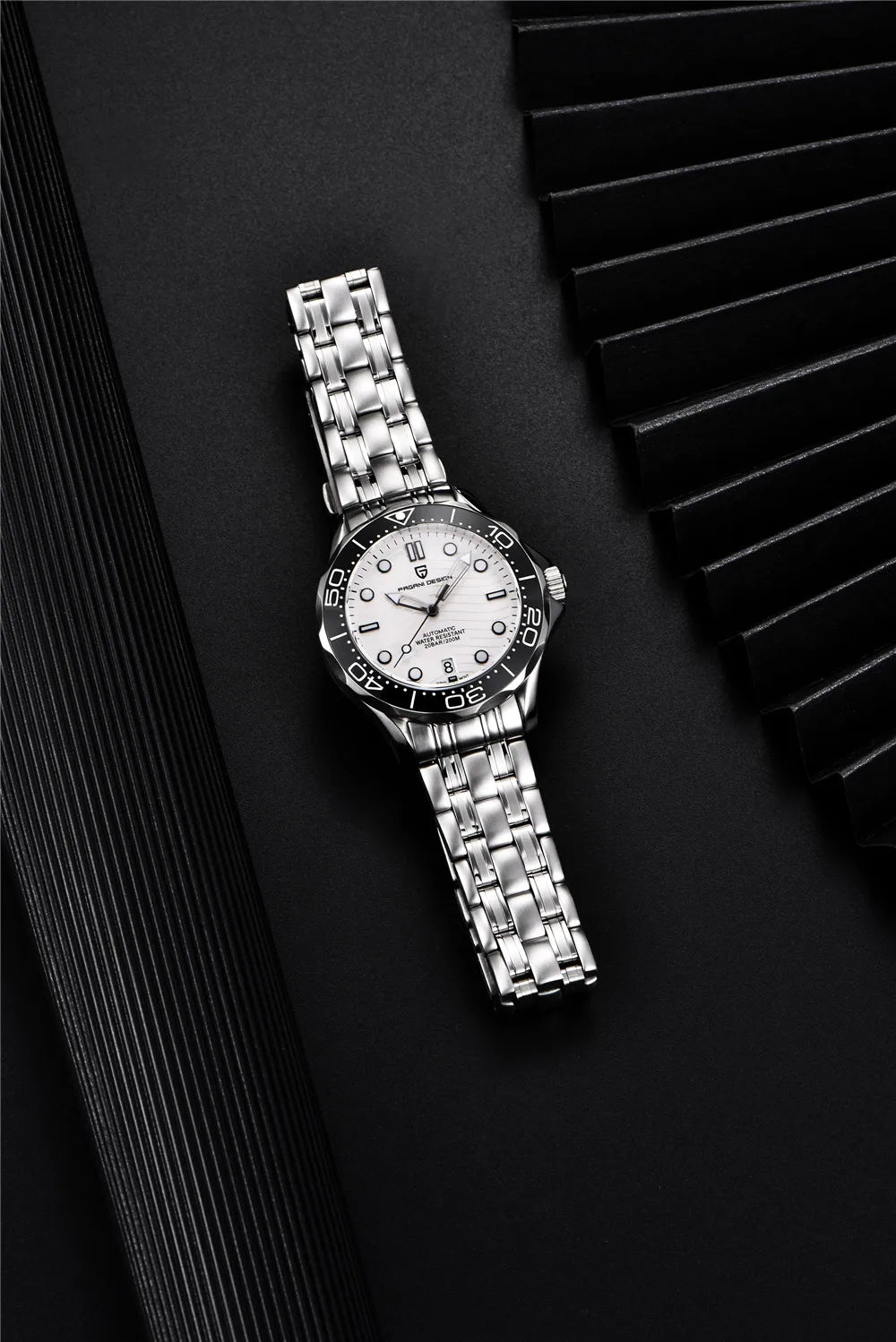PAGANI DESIGN 2026 New Top Brand Luxury Automatic Watch Men AR Sapphire crystal Mechanical Wristwatch Men Miyota 8215 Movt Clock