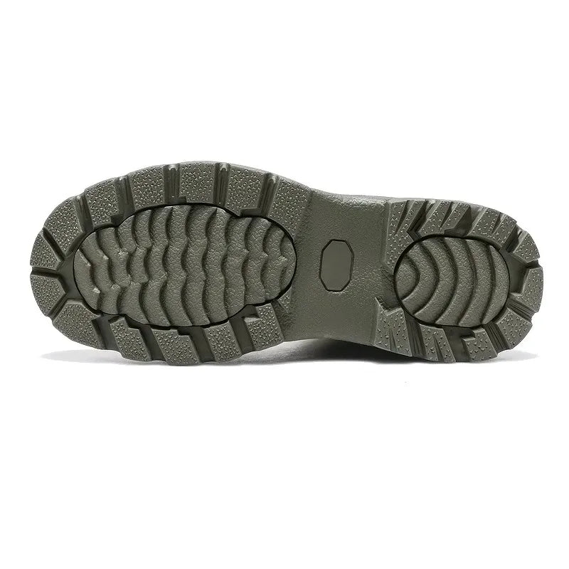 Men's Mountaineering Boots Outdoor Hiking & Trekking Backpacking Shoes High-top Lace up Tooling Work & Safety Tactical Boot