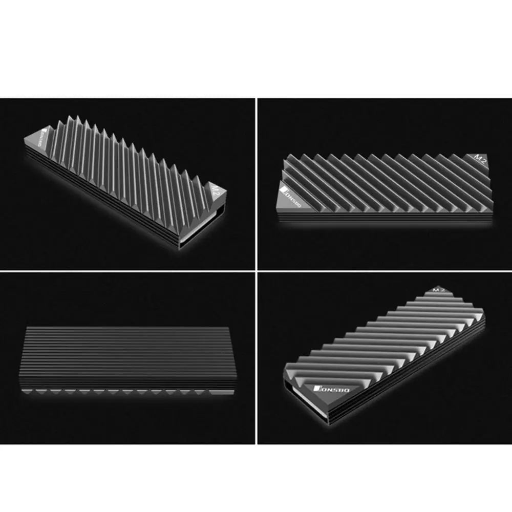 Okvyuan M2 SSD NVMe Heat Sink Jonsbo M2 2280 Solid State Hard Disk Aluminum Heatsink with Thermal Pad for Desktop PC Accessories