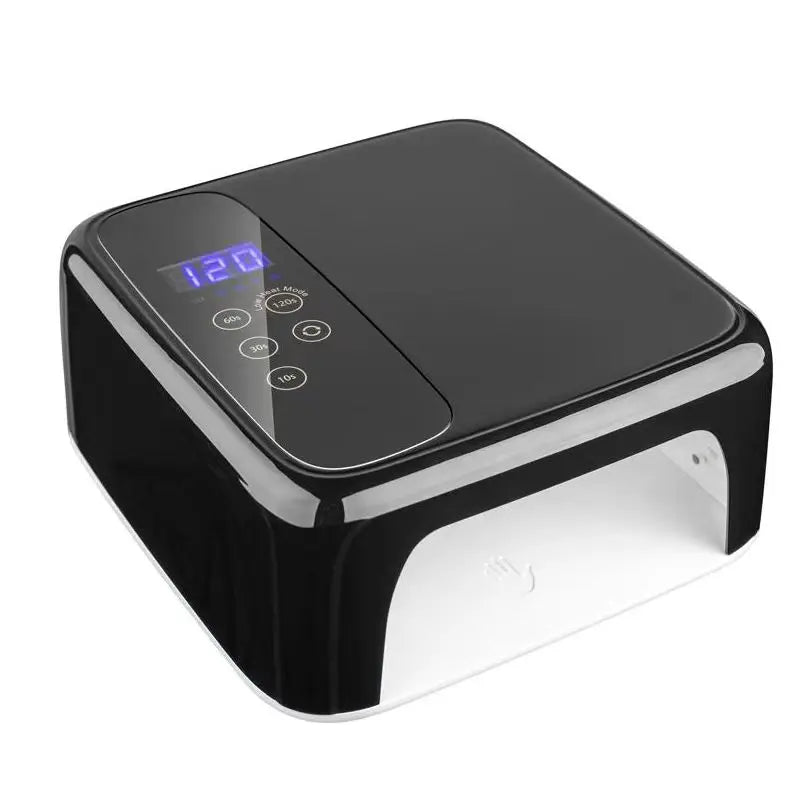 2024 Rechargeable 72W UV LED Nail Lamp Cordless Wireless Nail Gel Lamp Battery Power Supply Available EU UK US Plugs Plastic
