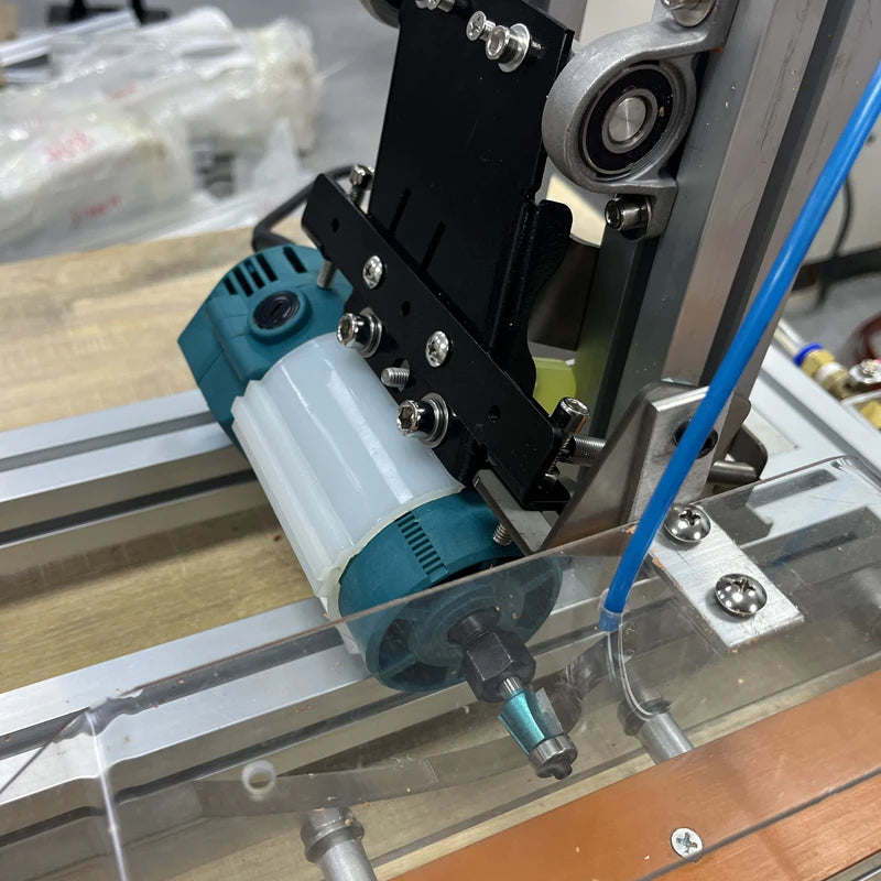 Woodworking Engraving Machine Small Wood Flip Board Electric Wood Milling Gong Machine Multi-function Trimming Machine