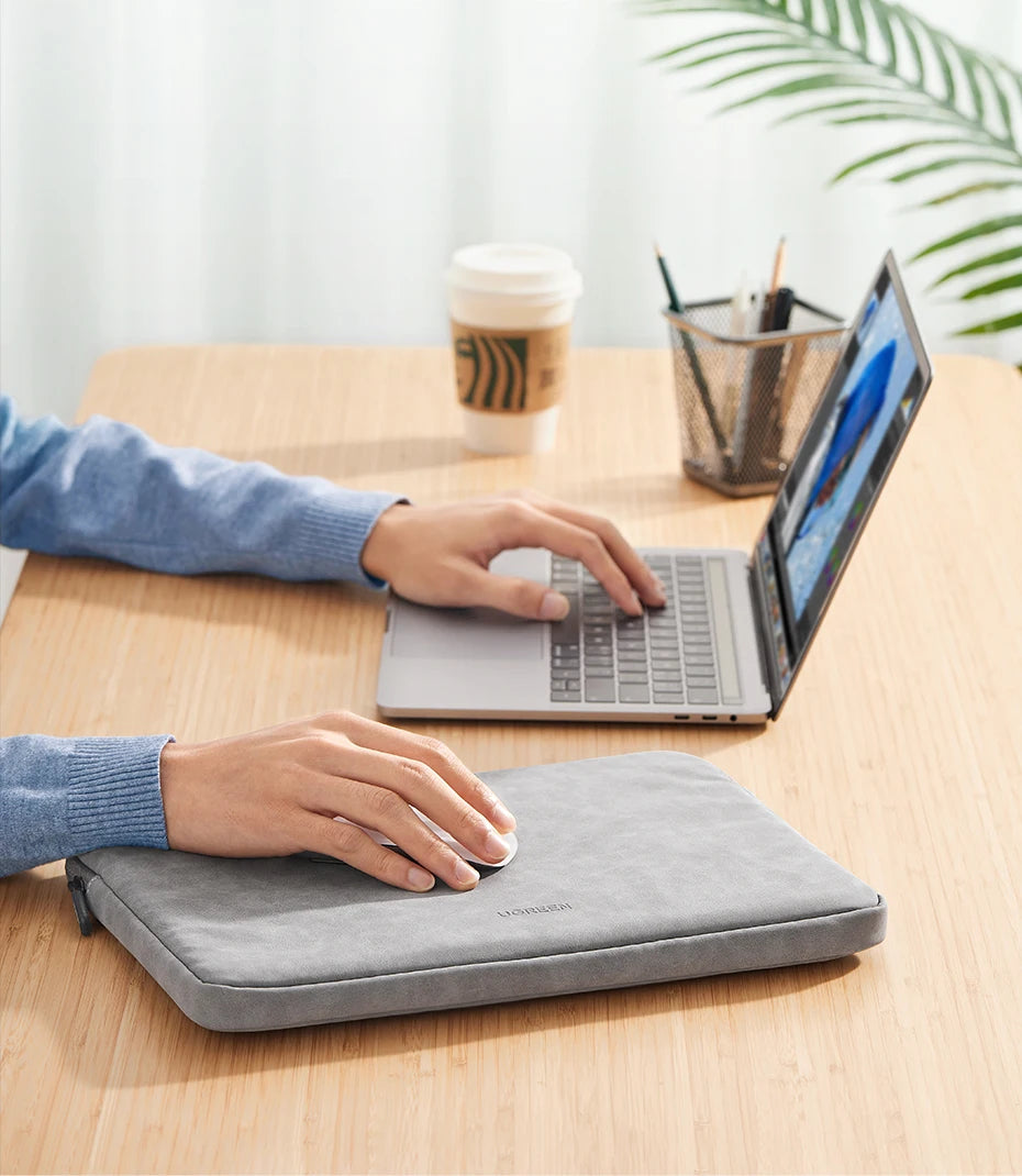 UGREEN Laptop Bag For Macbook Pro Air 13.9 14.9 Inch Sleeve Case For HP Lenovo iPad Waterproof Notebook Cover Carry Bag