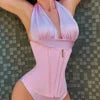 New Arrival Breathable Fashion High Compression Fajas Waist Cinchers Tummy Control Corset Body Shaping Steel Bones Front Logo