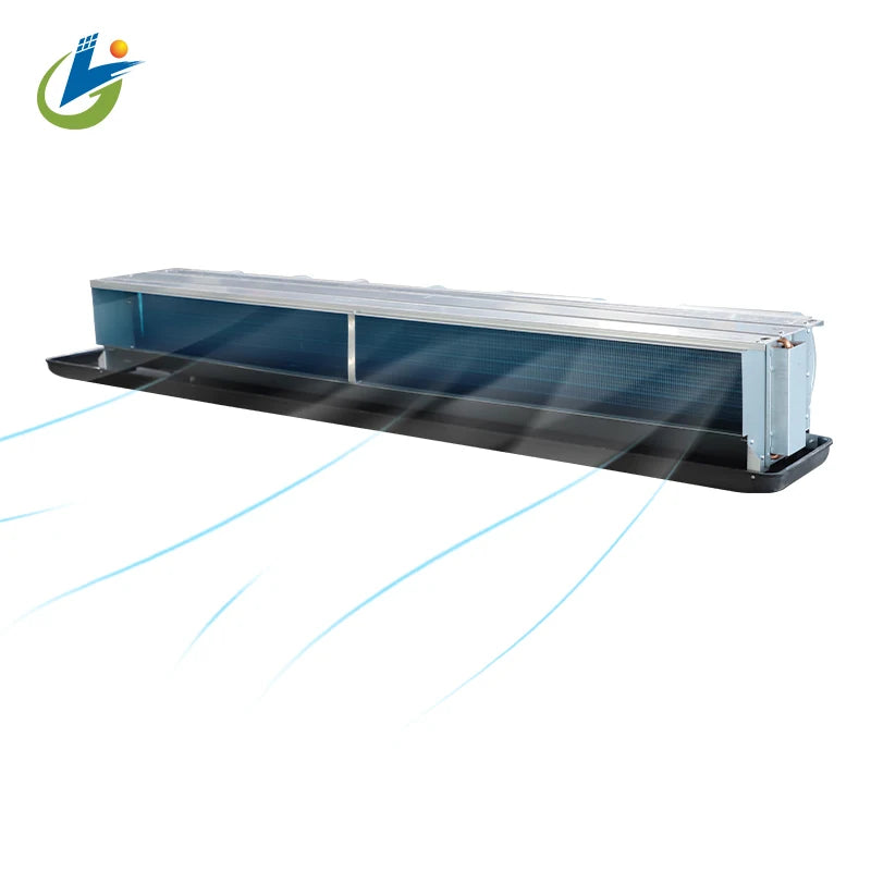 CE Certified Low Noise Fan Coil Unit Water Cooling Ceiling Mount Air Conditioner with DC Motor Core Components